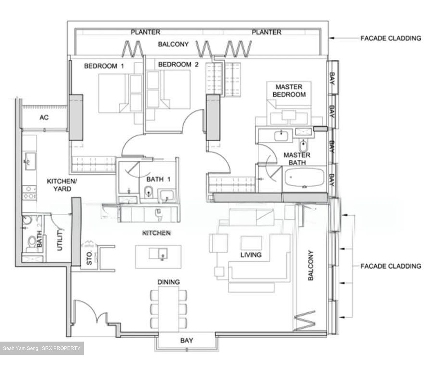 South Beach Residences (D7), Apartment #544217491